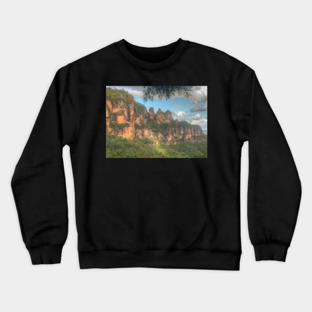 The Three Sisters ... with leaves Crewneck Sweatshirt by Michaelm43